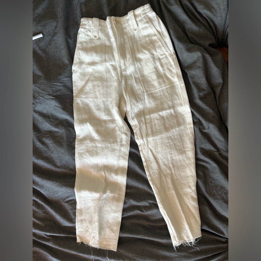 Zara white pants